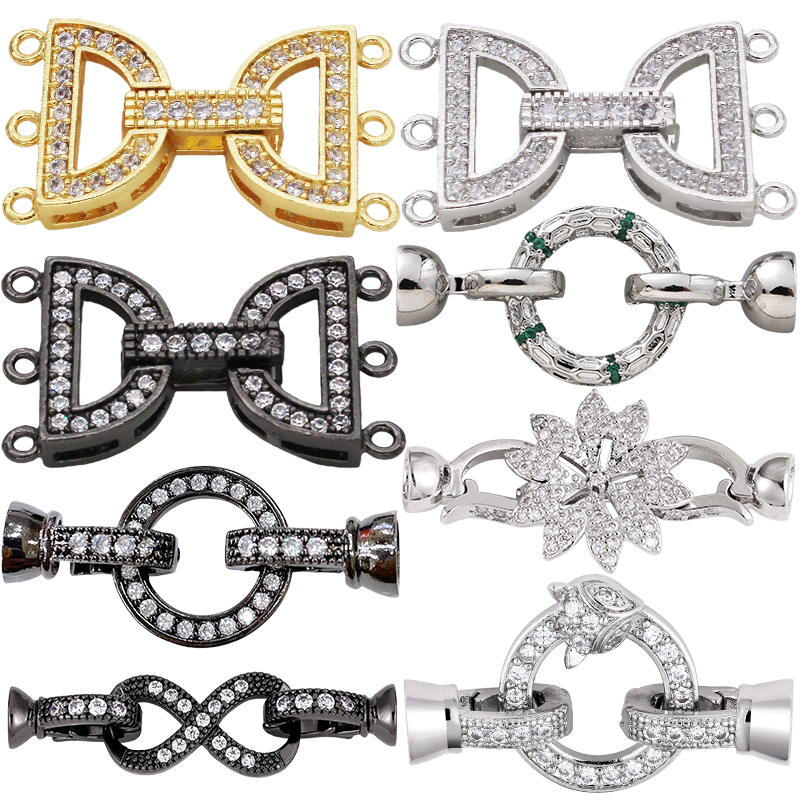 Jewelry Making At Home - Juya 18K Vergulde Decoratieve Connector Sluiting