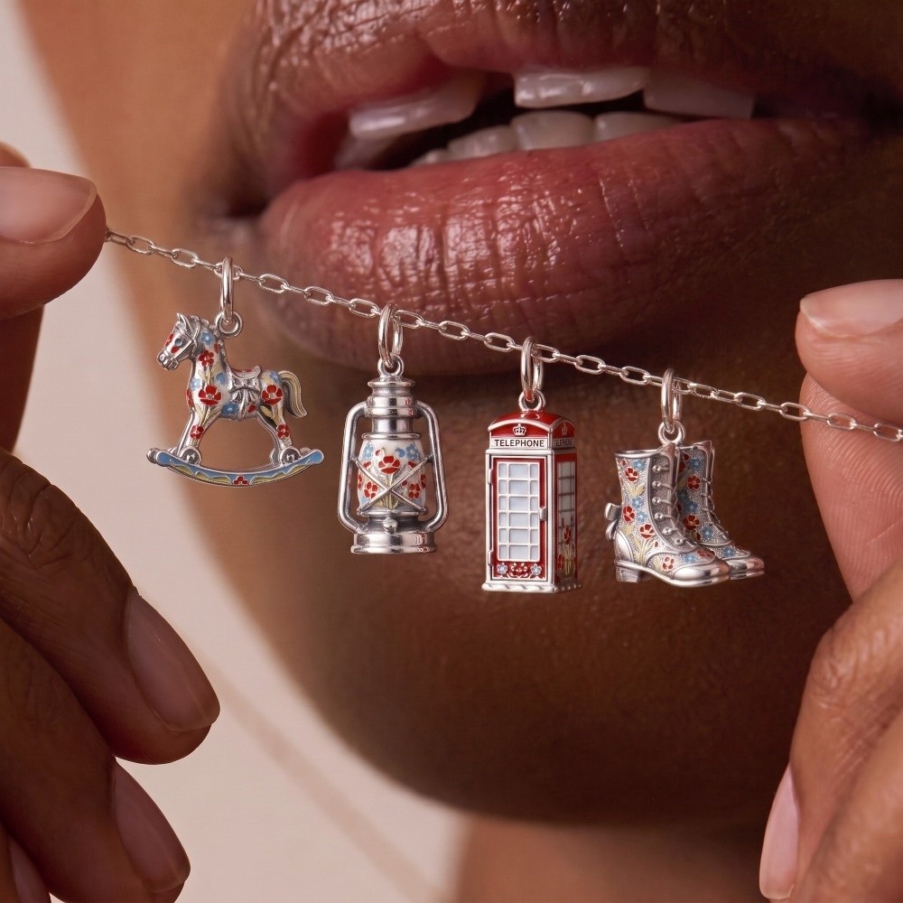 Jewelry Making London - Leuke roestvrijstalen cartoonhangers, miniatuur Britse thema