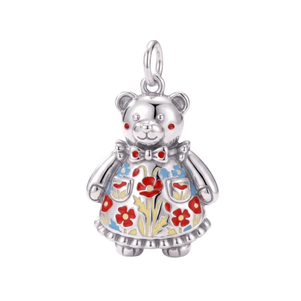 Jewelry Making London - RVS cartoon hangers Brits thema emaille