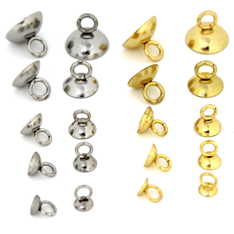 Jewelry Making At Home - 20 Stuks 4/5/6/8/10mm Rvs Kralen Eindkappen
