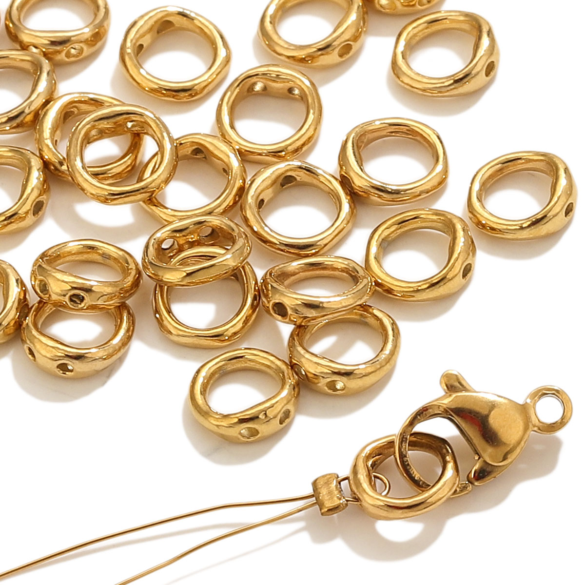 20 stuks roestvrijstalen sluit - Jewelry Making At Home recensie en prijs