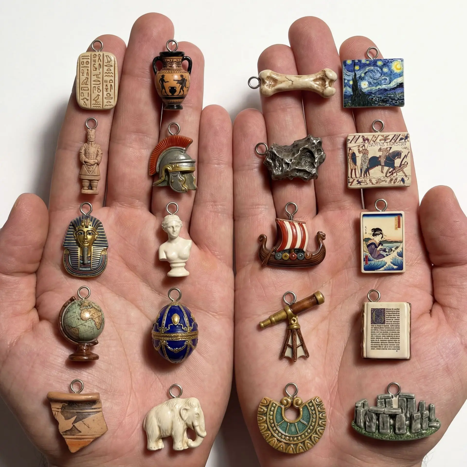 Klein hangertje, antiek artefa - Jewelry Making History recensie en prijs