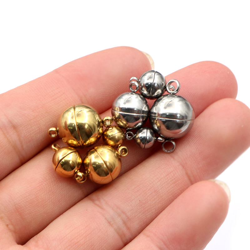 5 paar 6/8/10/12mm ronde roest - Jewelry Making At Home recensie en prijs
