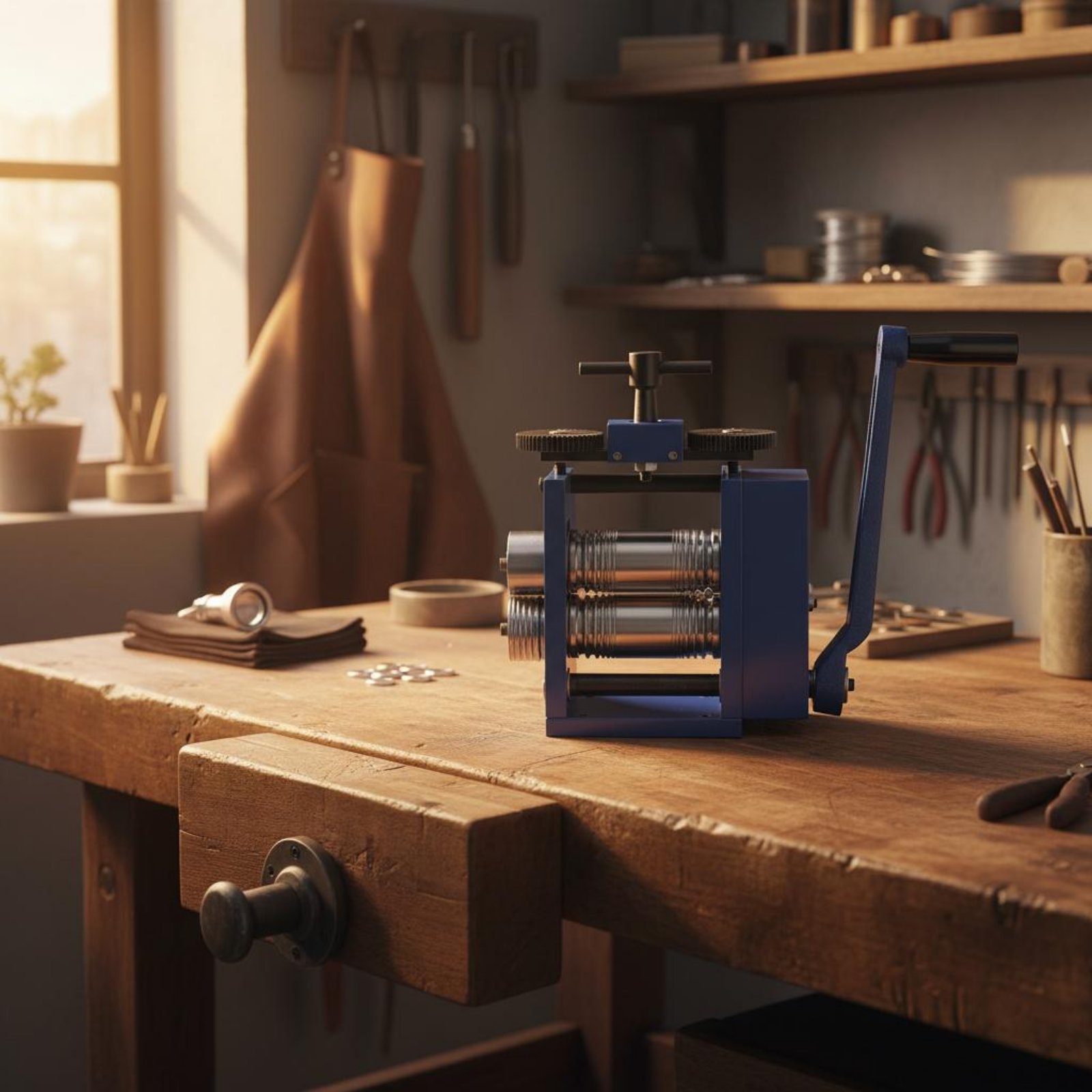 Handmatige walsmachine, arbeid - Jewelry Making Machines recensie en prijs