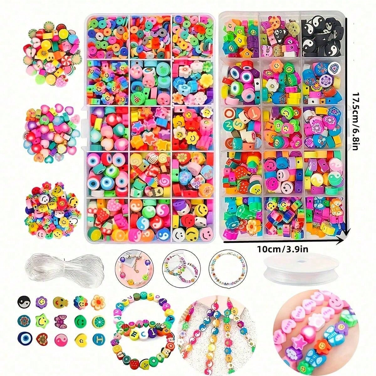 1450/1200/250 stuks polymeerkl - Jewelry Making At Home recensie en prijs