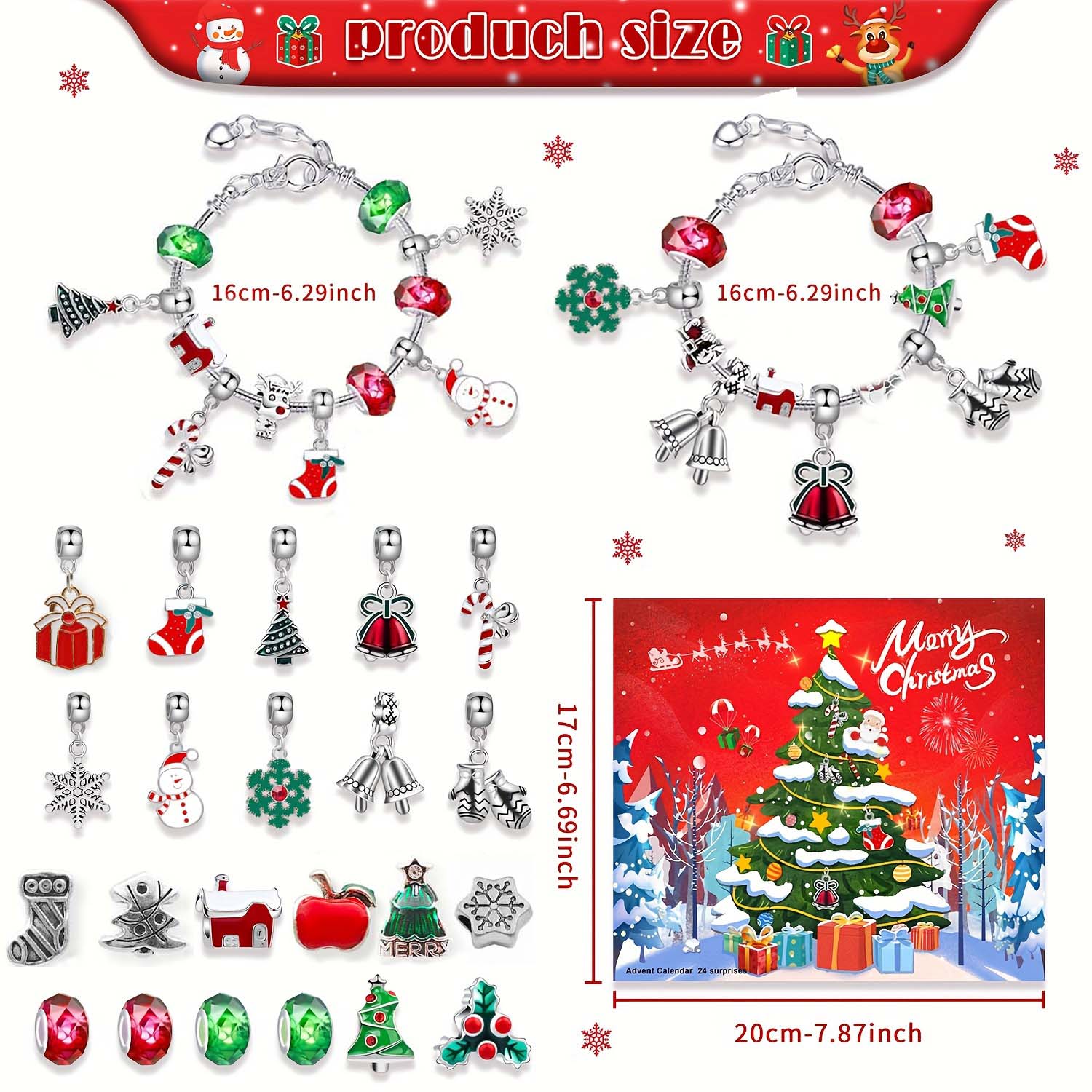 Creatieve kerstkalender met 24 - Jewelry Making At Home recensie en prijs