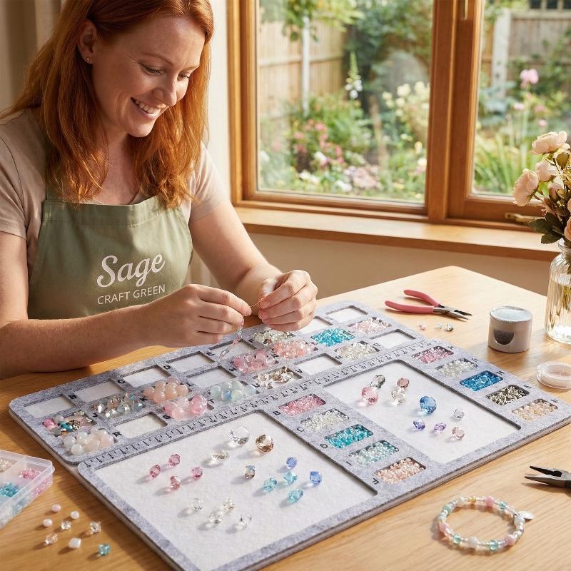 Viltmat voor het maken van kra - Jewelry Making Board recensie en prijs